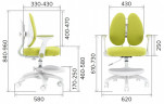 Кресло детское Everprof Kids 104 Ткань Зеленый