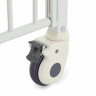 Кровать детская 1-секционная неподвижная Med-Mos Тип 3 вариант 3.1 DM-0124S-01 (белый) ТУ 32.50.30-21-98238288-2020 с матрасом