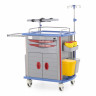 Тележка медицинская Med-Mos ЕТ850-02 ТМ-021АН-00 серая
