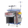 Тележка медицинская MED-MOS ЕТ750-02 ТМ-002АН-00 серый