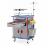 Тележка медицинская MED-MOS ЕТ750-02 ТМ-002АН-00 серый